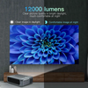 MR PROJECTORS™ 8000 Lumens Nano X (2024) + Free Screen