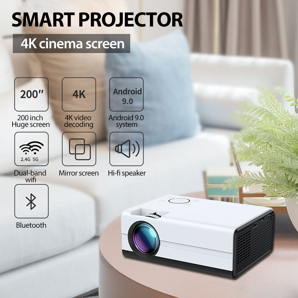 Mr Projectors™ Smart Mini Projector (2024 Edition)